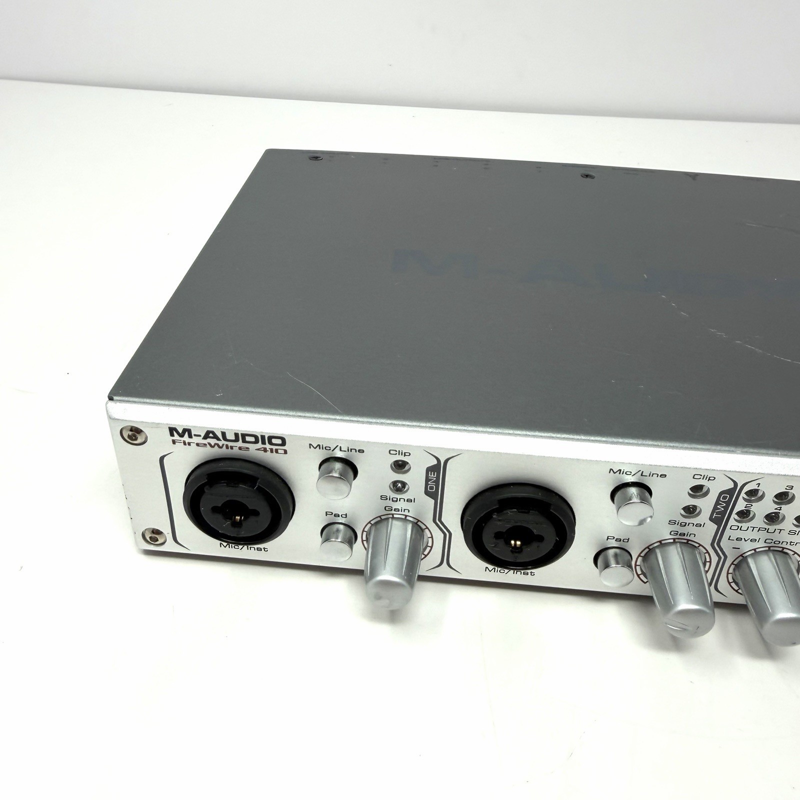 M-Audio FireWire 410 FireWire Mobile Audio Recording Interface W/ Power Supply