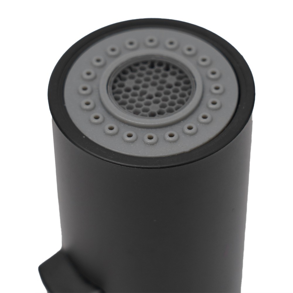 Pull Out Spray Shower Head Setting Kitchen Spare Replacement Tap Sprayer Black