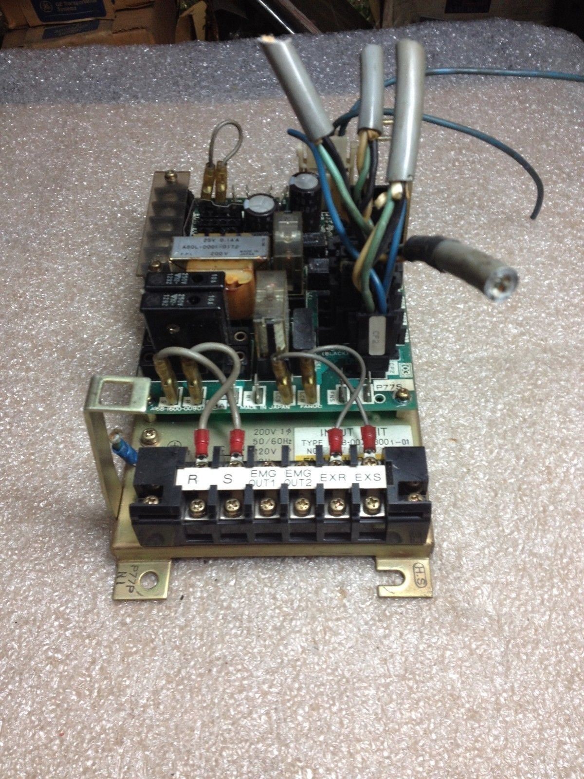 FANUC A14B-0076-B001-10 INPUT MODULE FOR SERVO AMPLIFIER