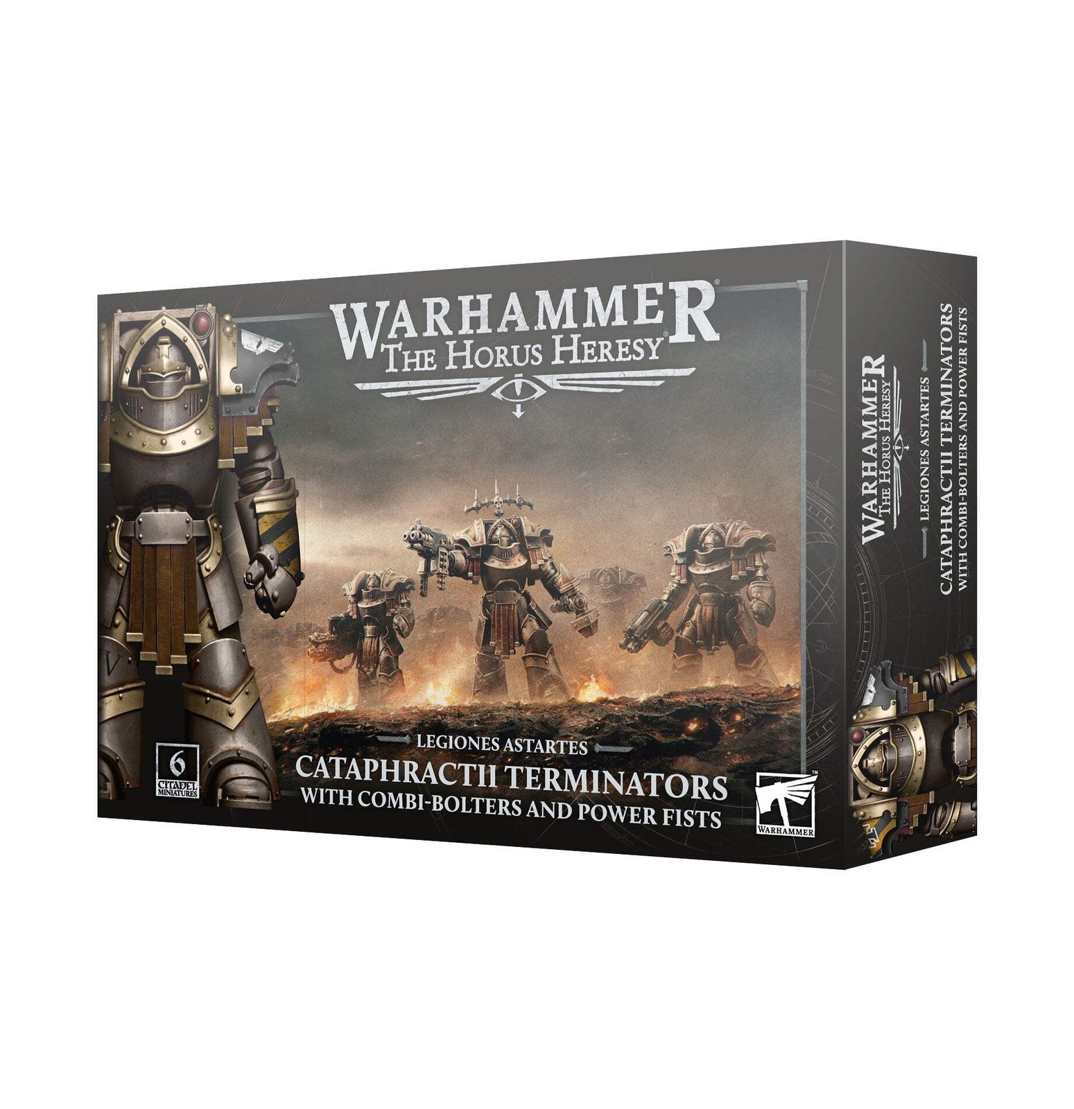 Legiones Astartes Cataphractii Terminators Bolters and Power Fists