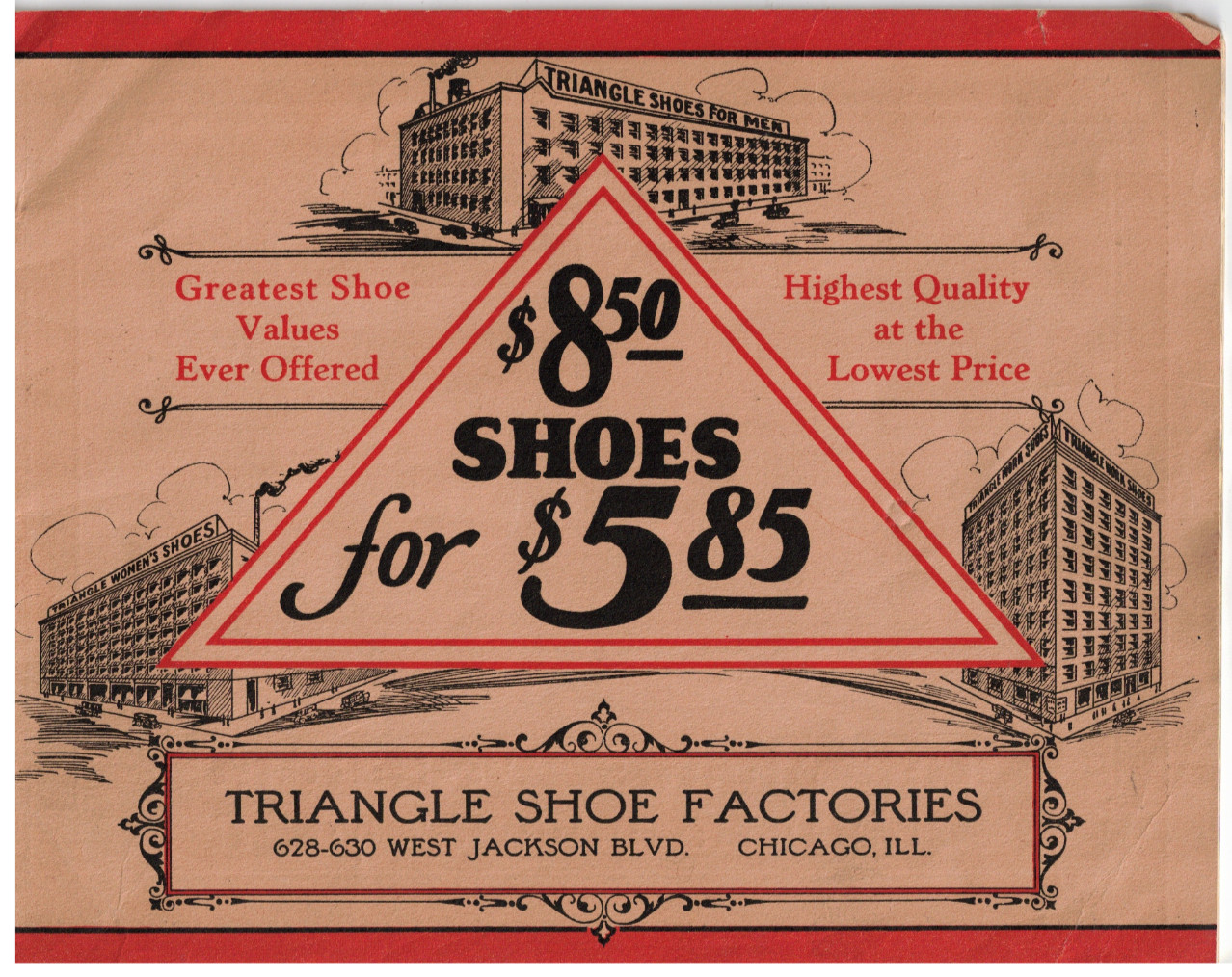 VINTAGE 1926 MEN'S & WOMEN'S SHOE CATALOG! BOOTS! PICTURES & PRICES! WORK/DRESS!