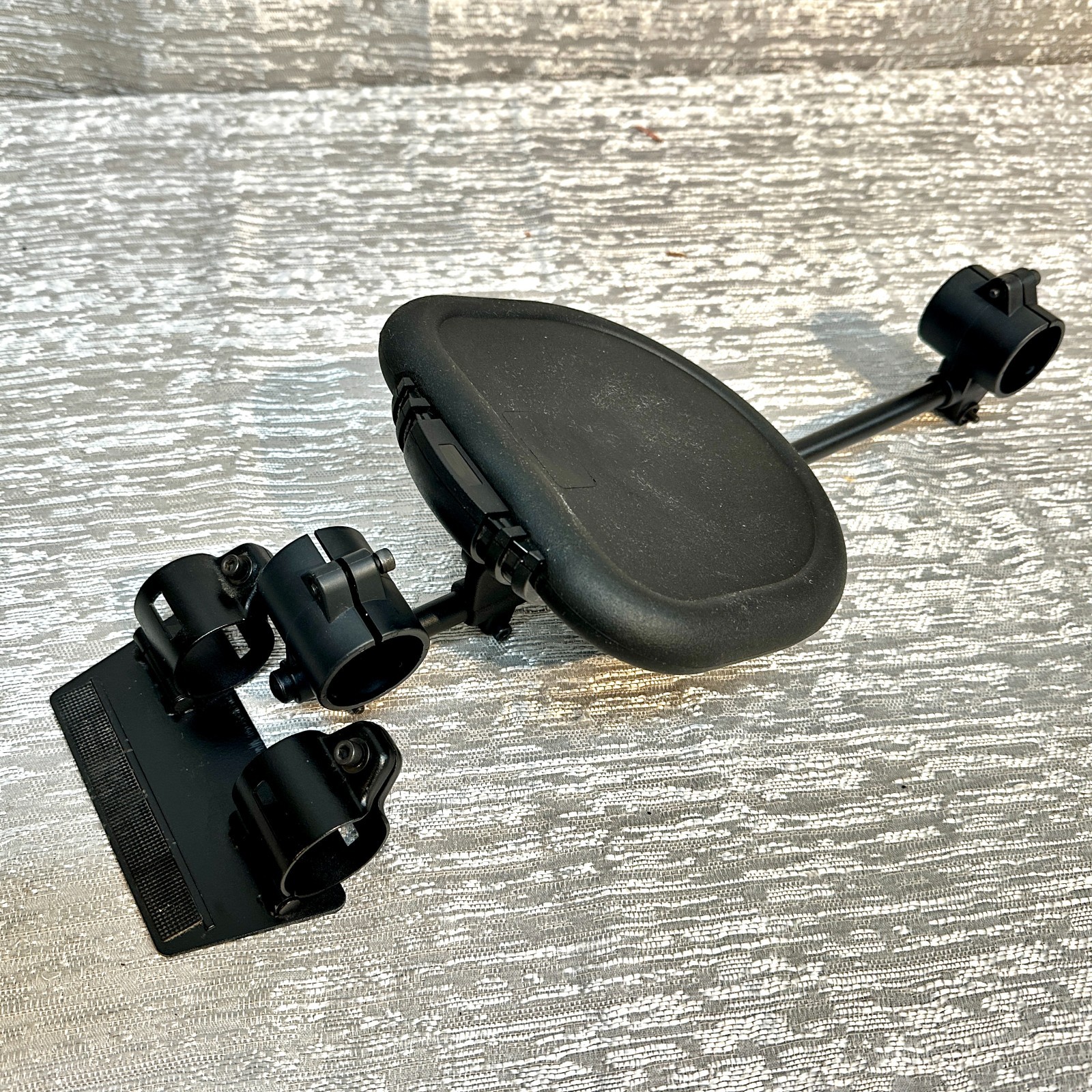ALESIS DM5 Single Zone Pad For Electronic Drum Kit W/ Bracket & Kick Drum Stand