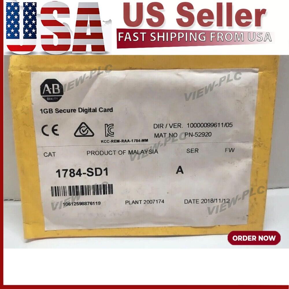 NEW Allen-Bradley 1784-SD1 Secure Digital Card 1784SD1 FREE SHIP