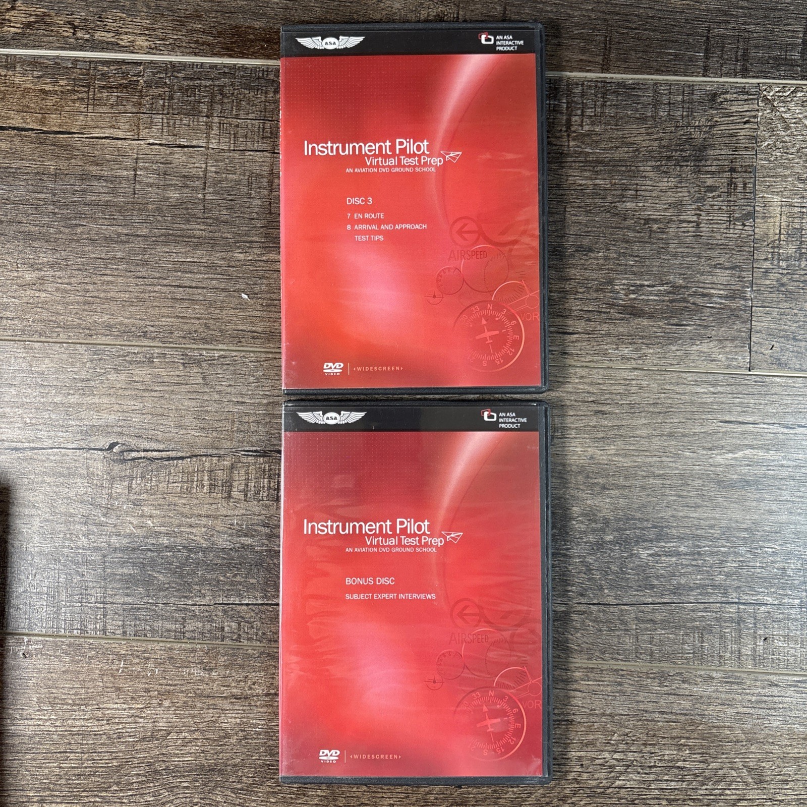 Asa Instrument Pilot Virtual Test Prep DVDs And Blu-ray’s School Exam Study