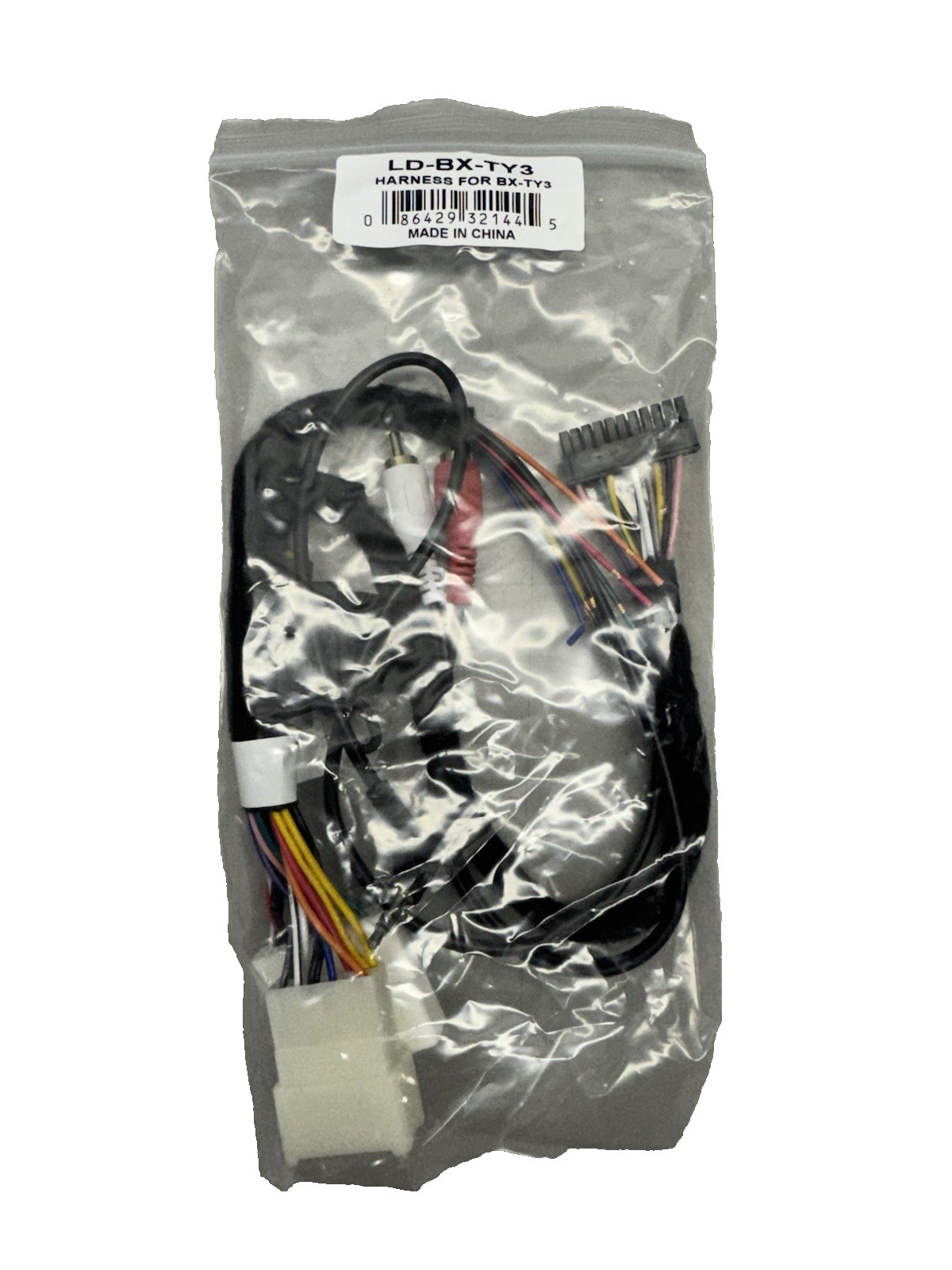 LD-BX-TY3 HARNESS FOR BX-TY3 SINGLE HARNESS ONLY NEW CABLE RCA