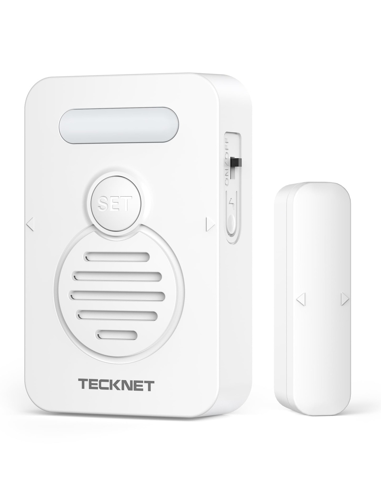 White Door Alarms for Kids Safety Window Security Sensor When Opened