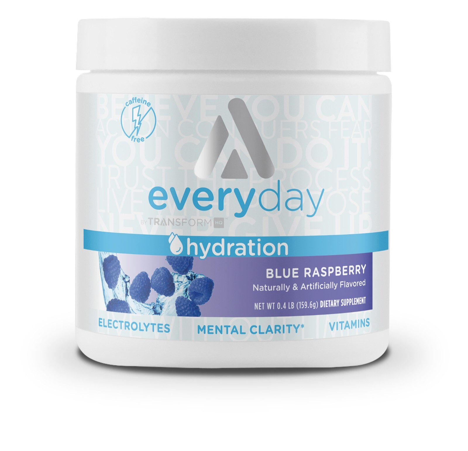 TransformHQ Hydration 42 Servings (Blue Raspberry) - Electrolytes