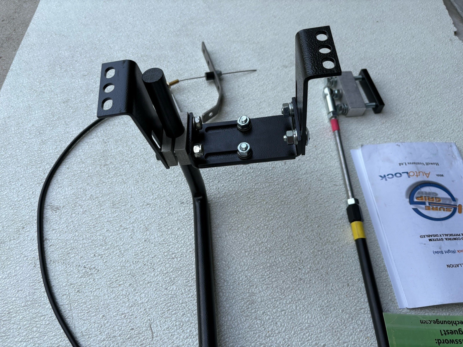 Push/ Rock Sure Grip handicap driver hand controls for Right hand