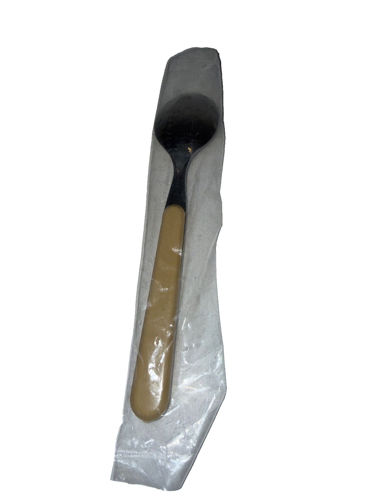 1 tsp Spoon Pfaltzgraff FOLK ART Stainless Plastic Handles Flatware NEW