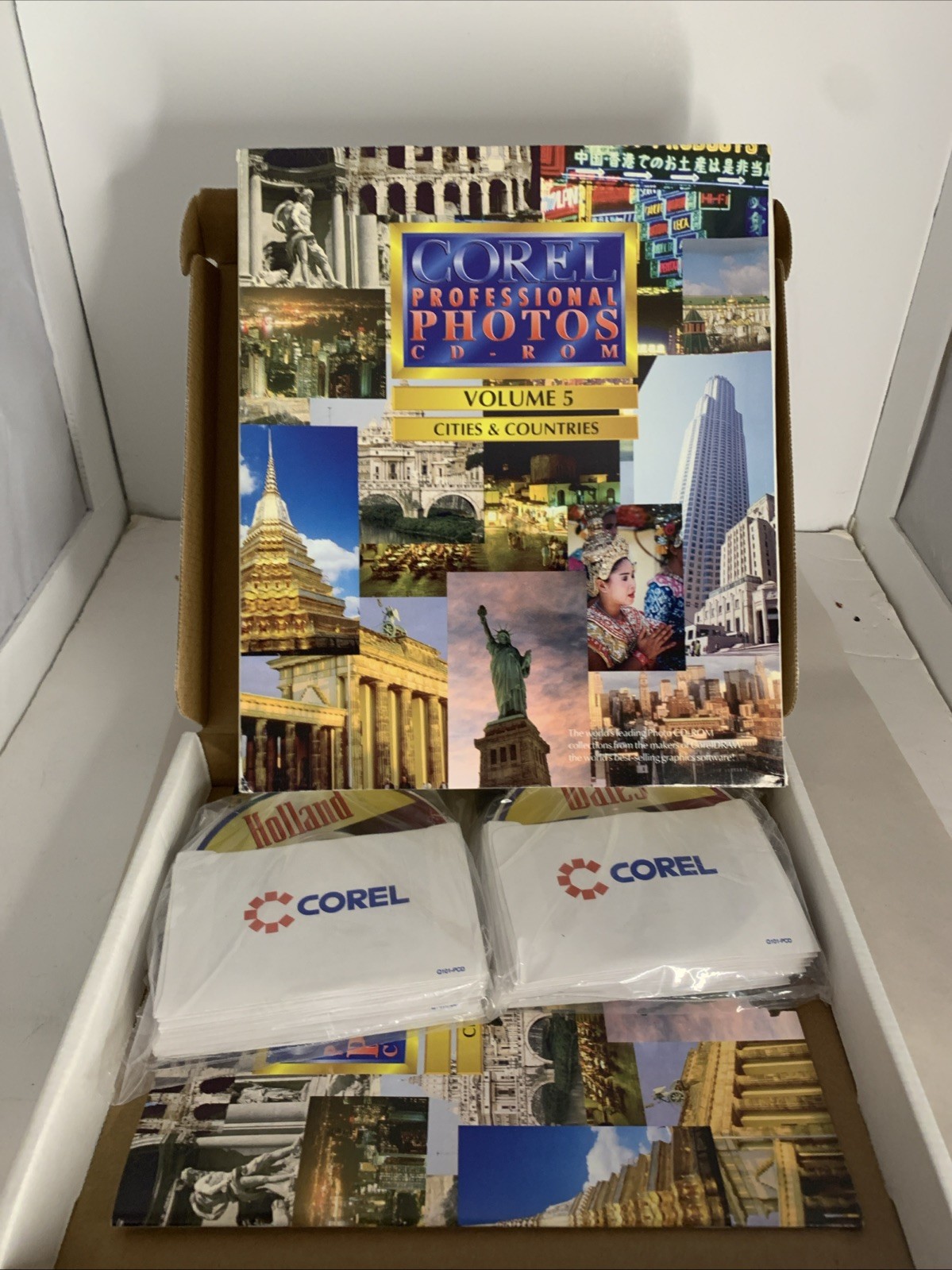 Corel Professional Photos CD ROM Volume 5 Cities & Countries New Open Box