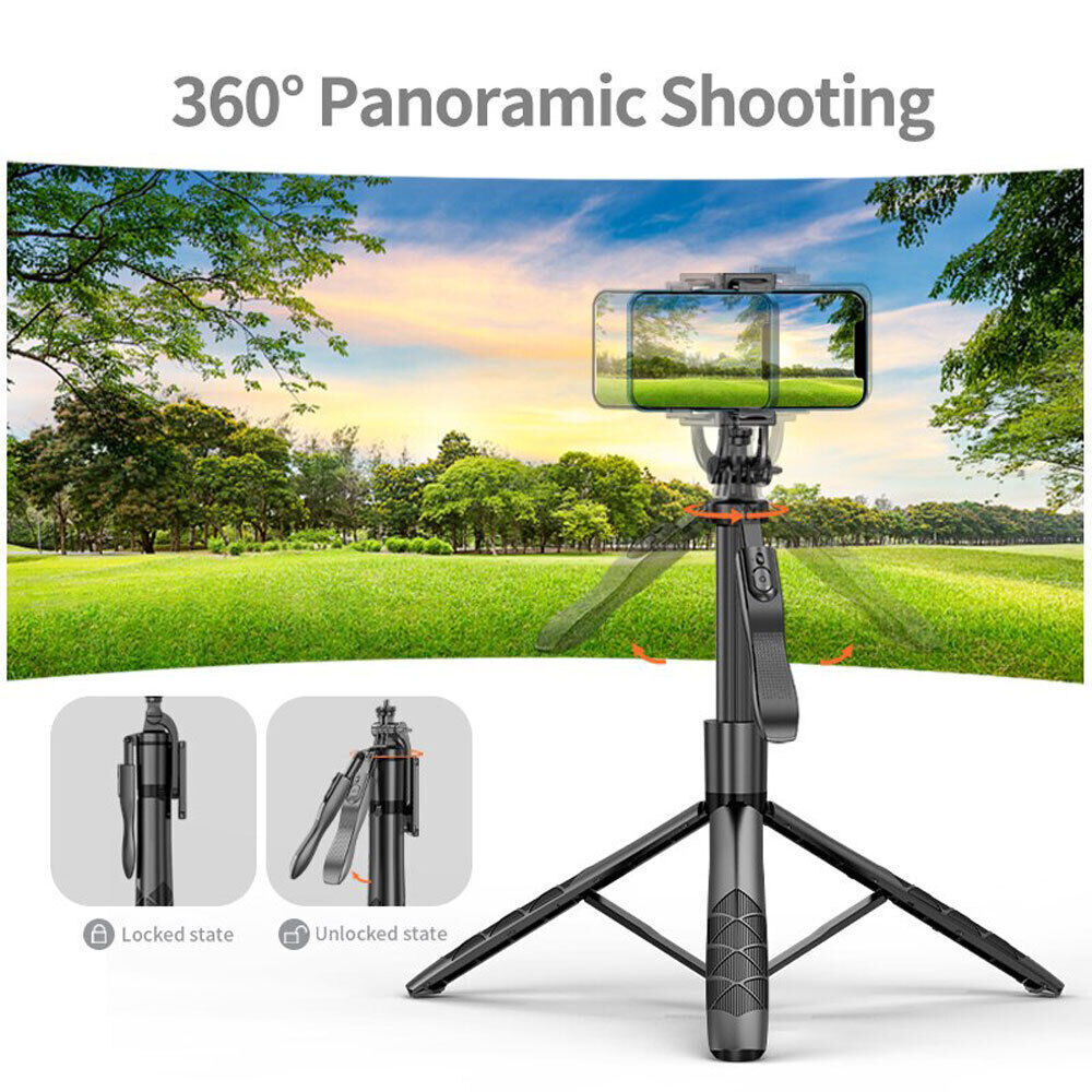 Compatible with iPhone/Android Selfie Stick Tripod for iPhone with Remote US