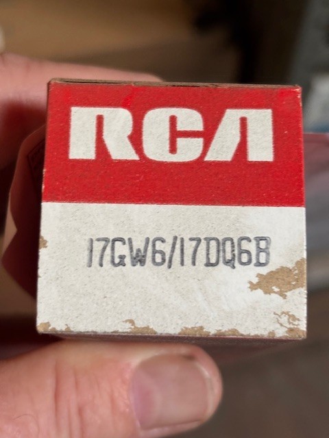 17GW6 RCA TUBE NEW SURPLUS