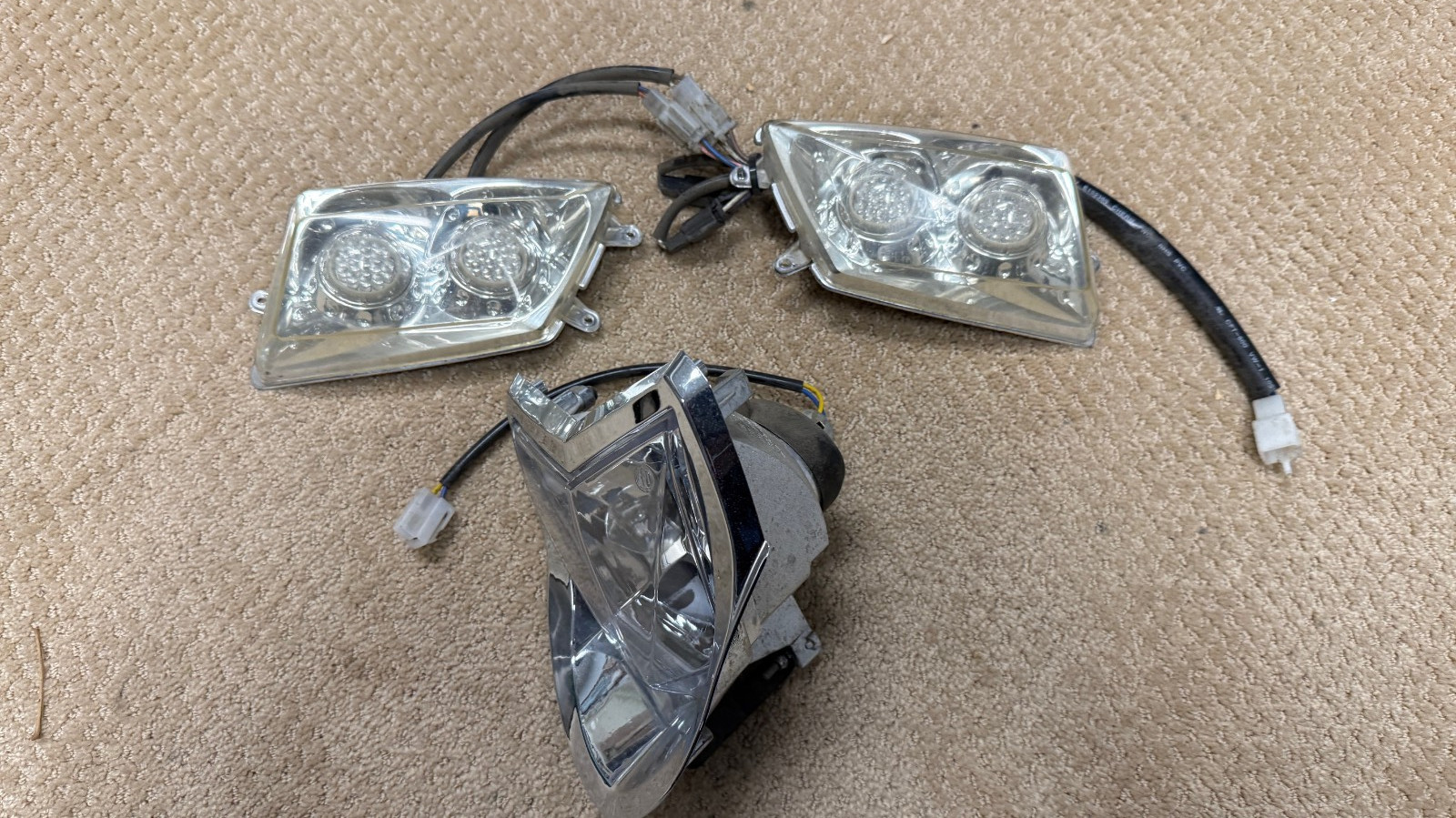 Drive Medical Mobility COBRA GT4 front and rear light assemblies