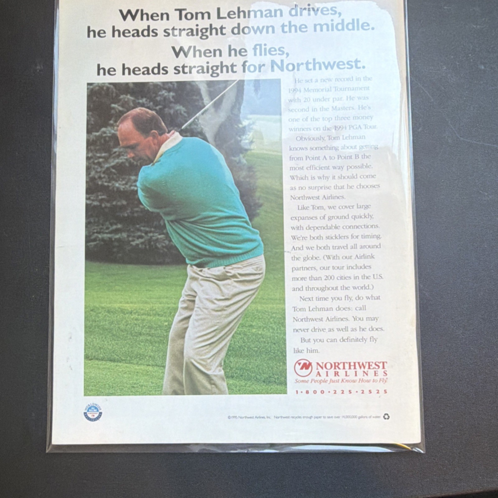 Roger Maris 1995 Celebrity Benefit Golf Tournament Autographed Program