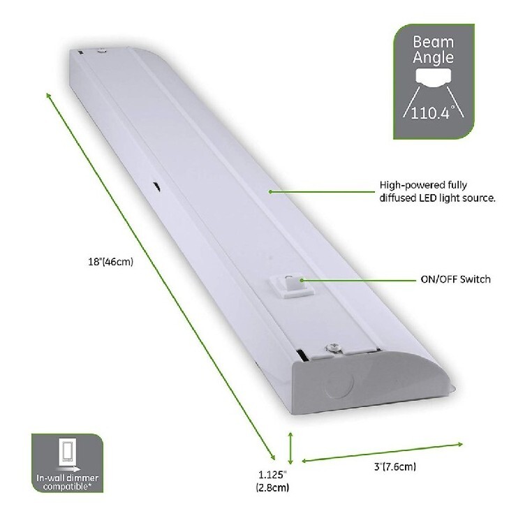 Jasco Ultra Pro 18in. Direct Wire Led Light Fixture