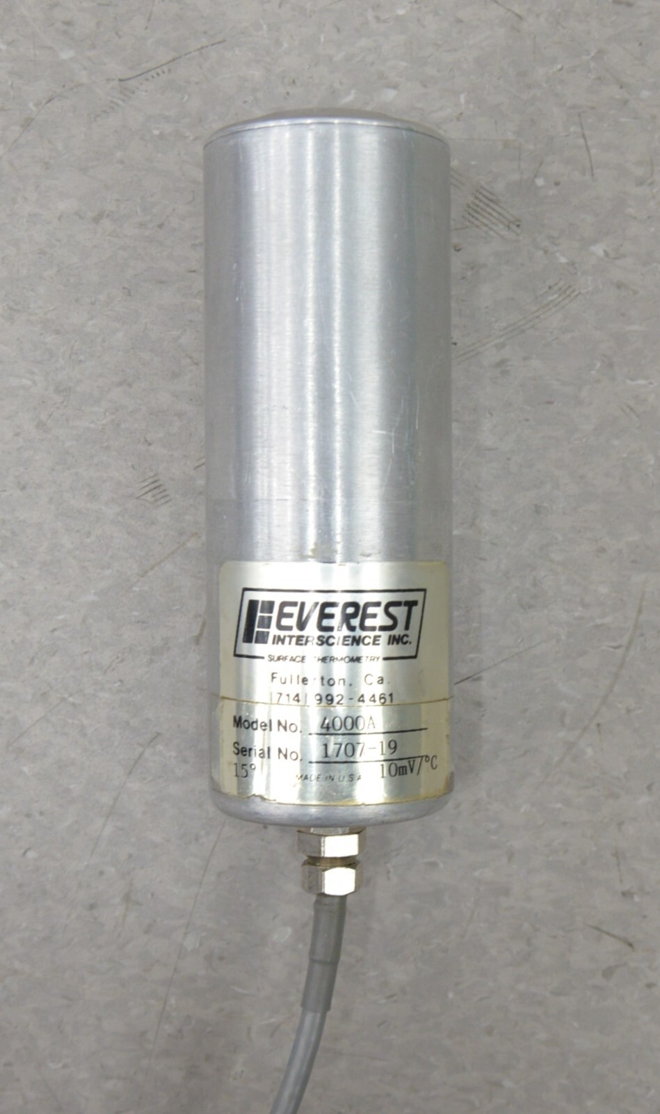 Everest Interscience Surface Temperature Sensor 4000A
