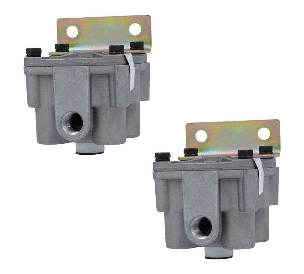 2 Pk R-12 Relay Valve - Air Brake Relay Valve Replaces 102626, 034025
