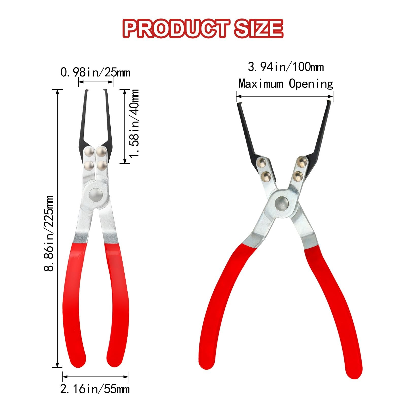 Aleric Relay Puller Pliers and Fuse Puller Plier, Automotive Relay Fuses Pull...