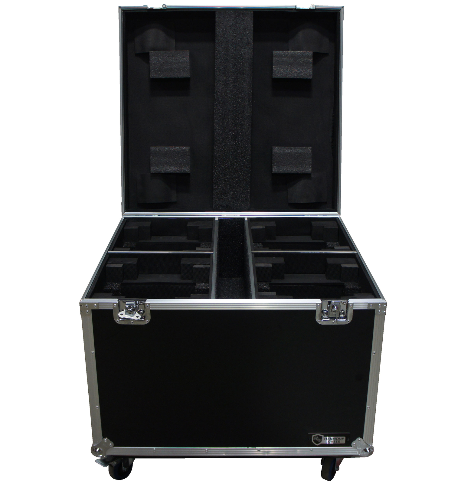 Harmony HC4CH140SR Lighting Quad Space Medium Moving Head Light Flight Case New