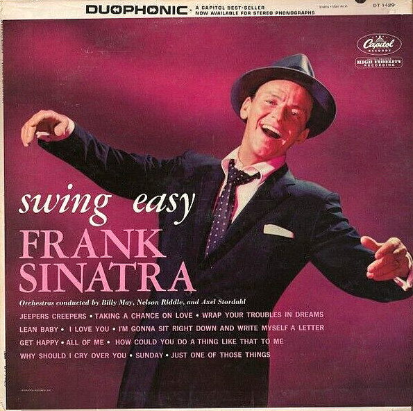 FRANK SINATRA "SWING EASY" (DUOPHONIC) PREMIUM QUALITY USED LP (NM/EX)