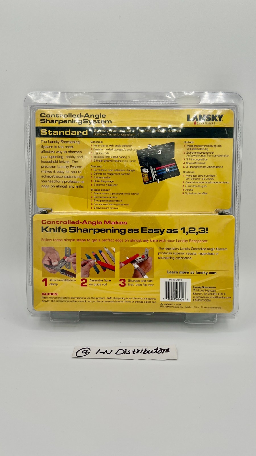 Lansky Sharpeners Standard 3 Stone System