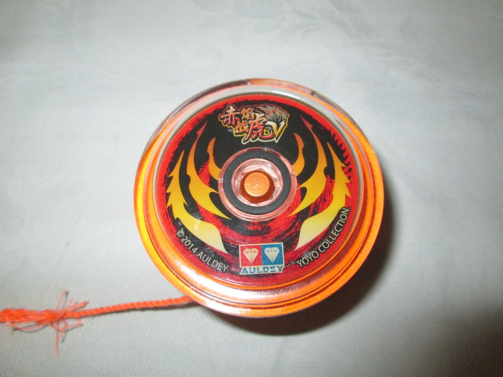 2014 AULDEY YOYO BLAZING TEENS "FLAME TIGER V" PROFESSIONAL YOYO