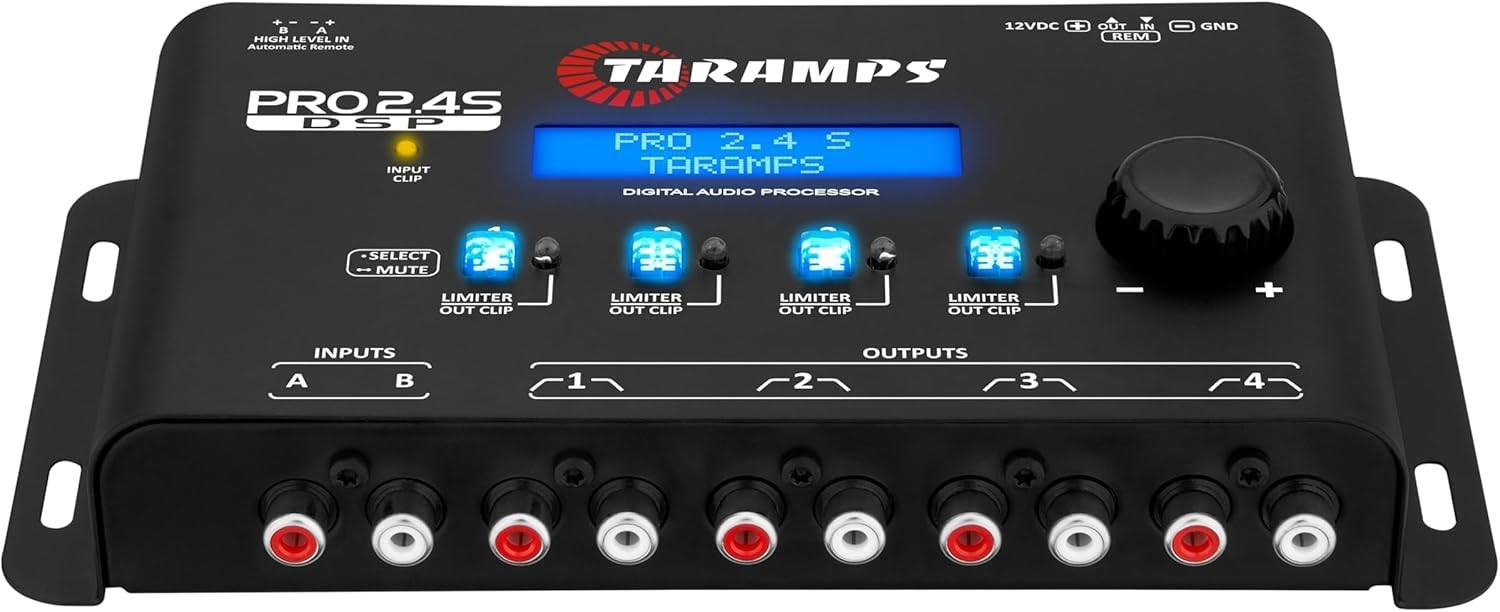 Full Digital Signal Processor 12 Preset EQ Sequencer