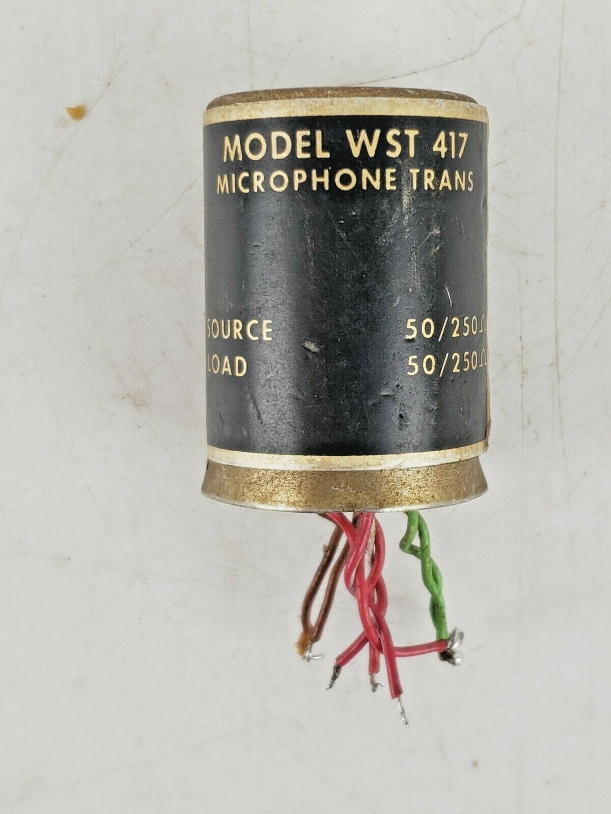 Vintage Webster Electric WST-417 Microphone Transformer Tube Audio 50/250