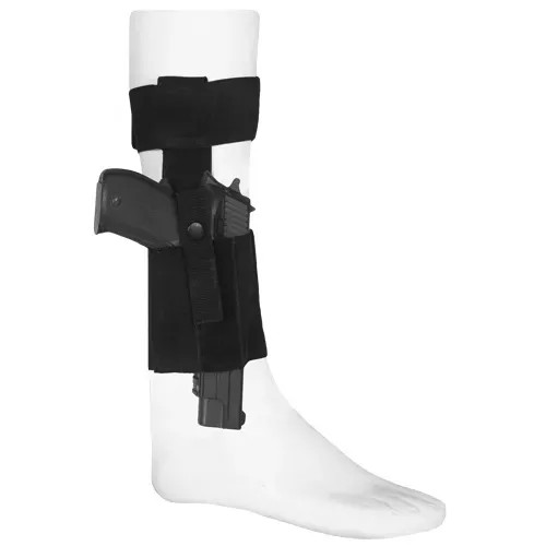 Medium Frame Ankle Holster - Black Black 8" x 6" x 3"