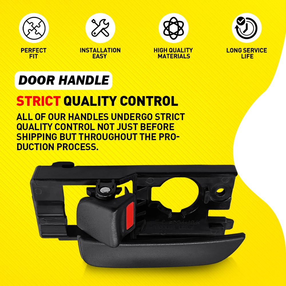 Interior Door Handle Inside Front Left Right Side For 2007-2011 Hyundai Accent
