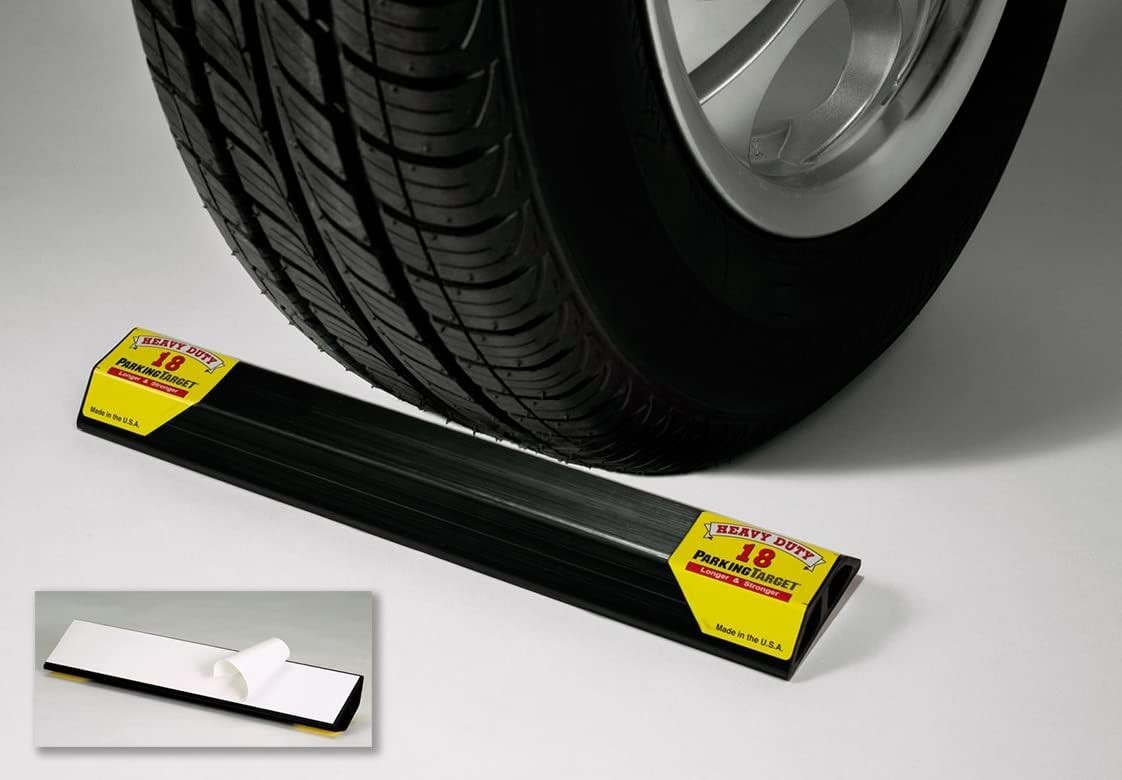 18” 1 pcs U.S.A. Garage Heavy Duty Parking Aid Car Stop Indicator Protects Ca...