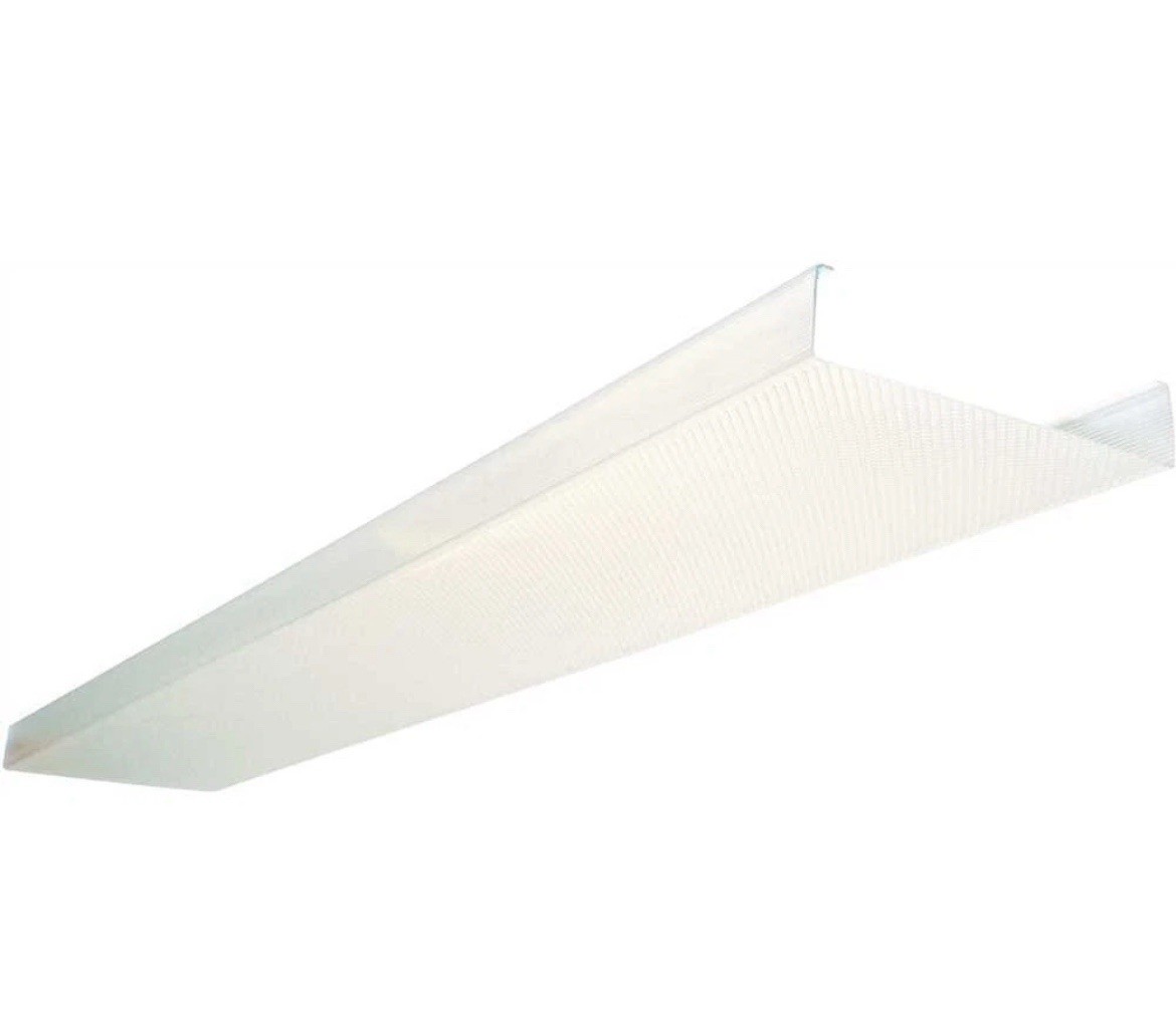 Lithonia Lighting DSB48 4 ft. Replacement Wrap Around Lens Clear