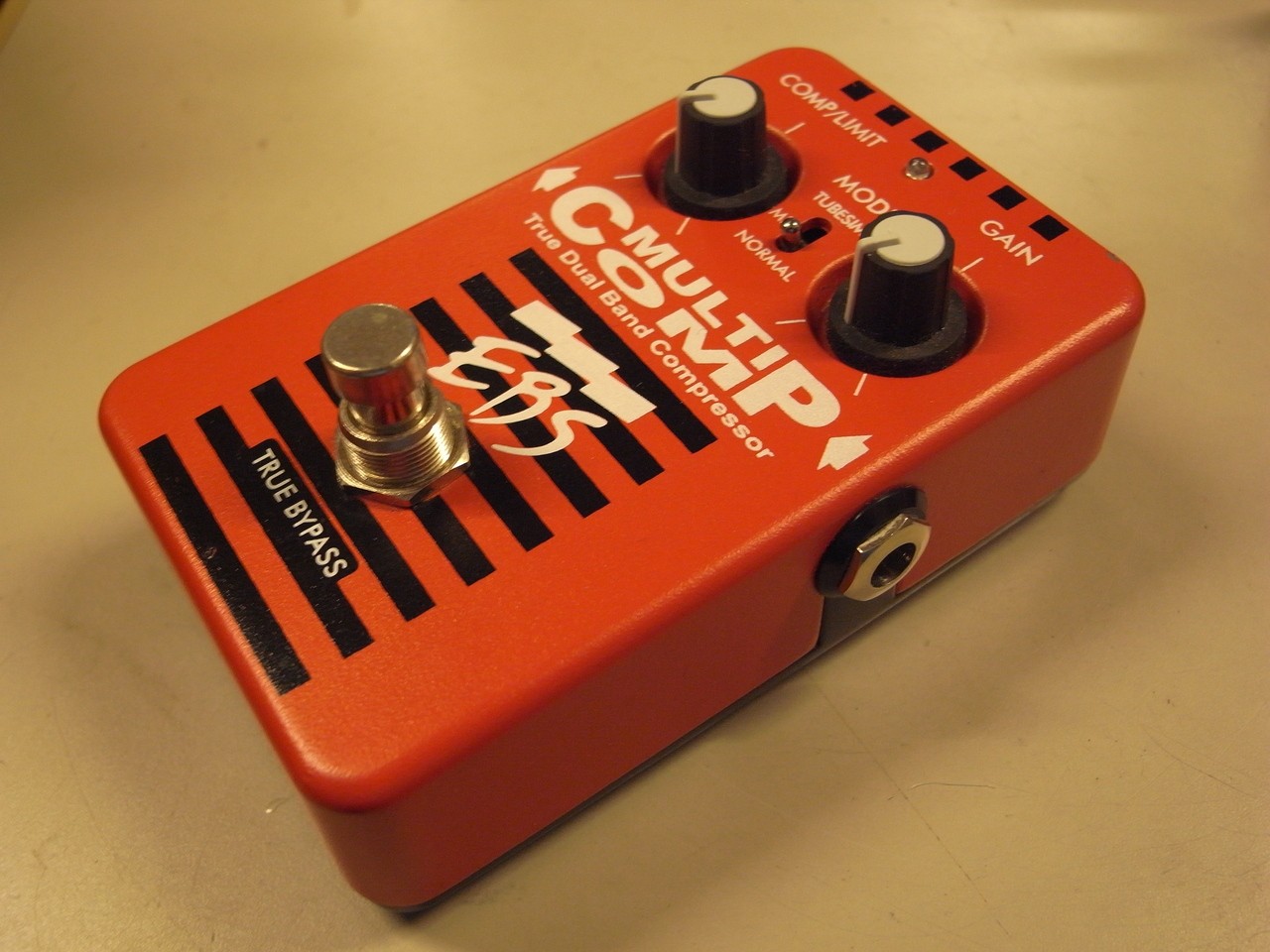 EBS MULTI COMP RED Compressor Pedal 3310 Tested & Works