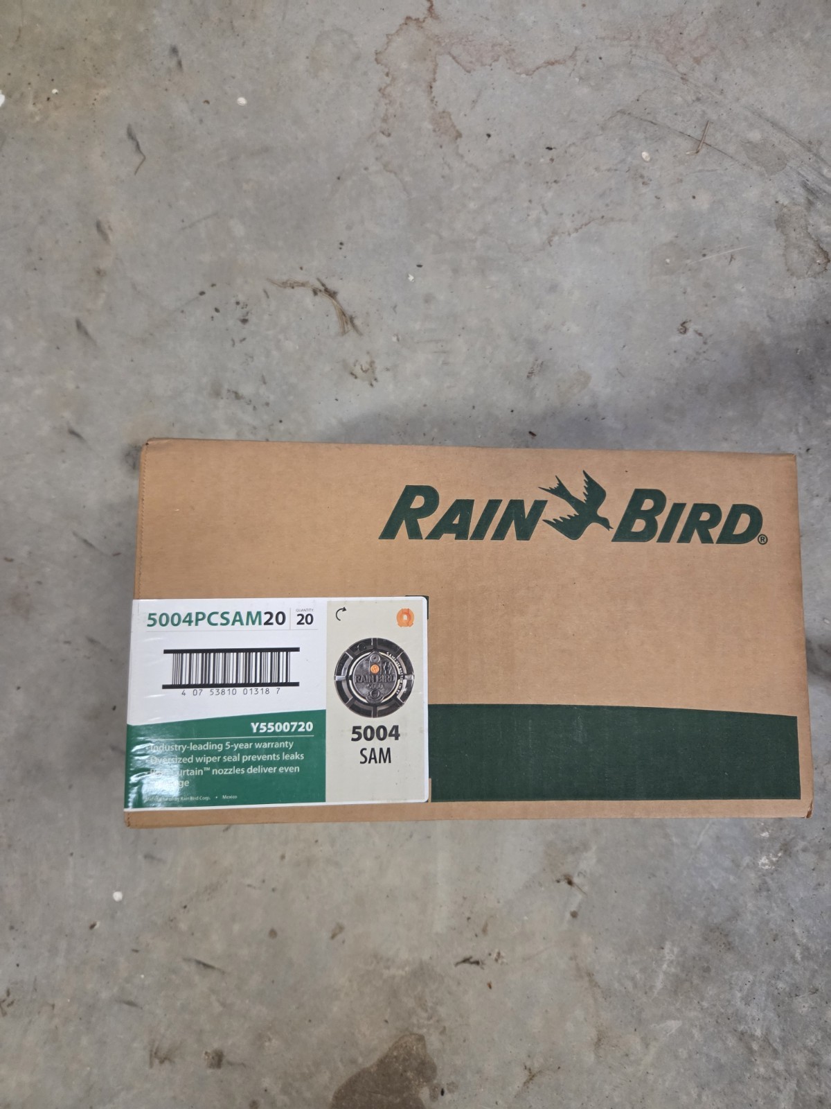 Rain Bird 5004 PC Adjustable Rotor Sprinkler Heads, 4" 20 Pack
