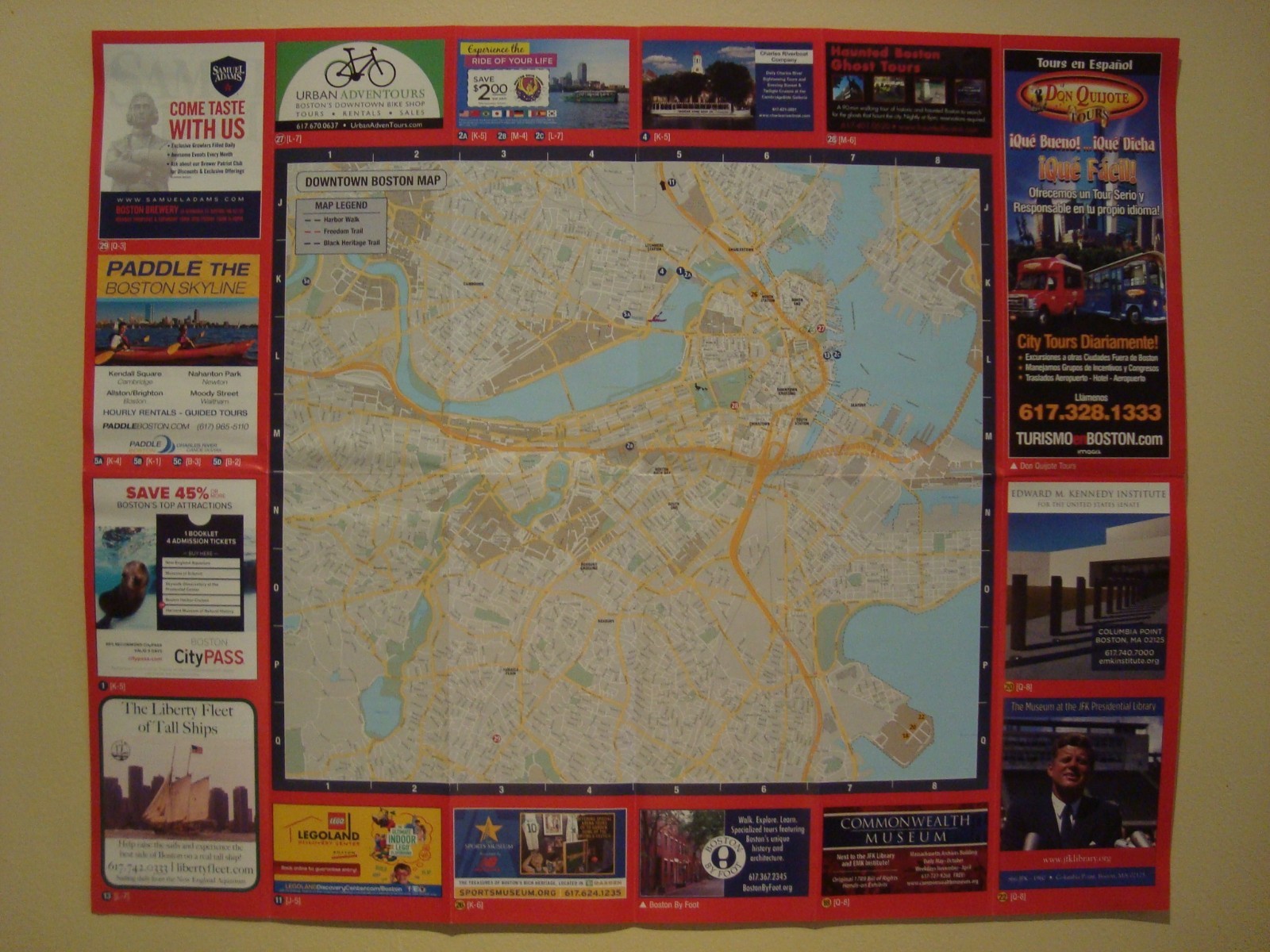 BOSTON METRO MAP 2017 2018