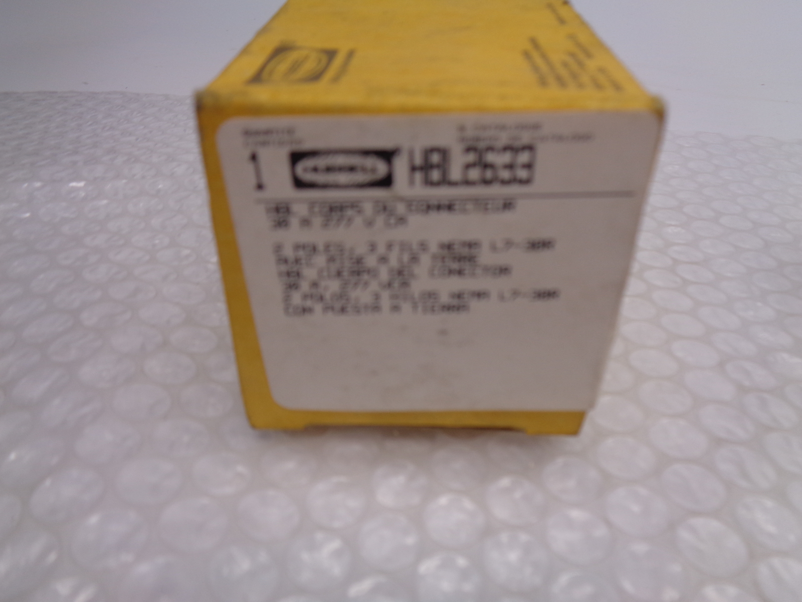 HUBBELL HBL2633 CONNECTOR NSMP