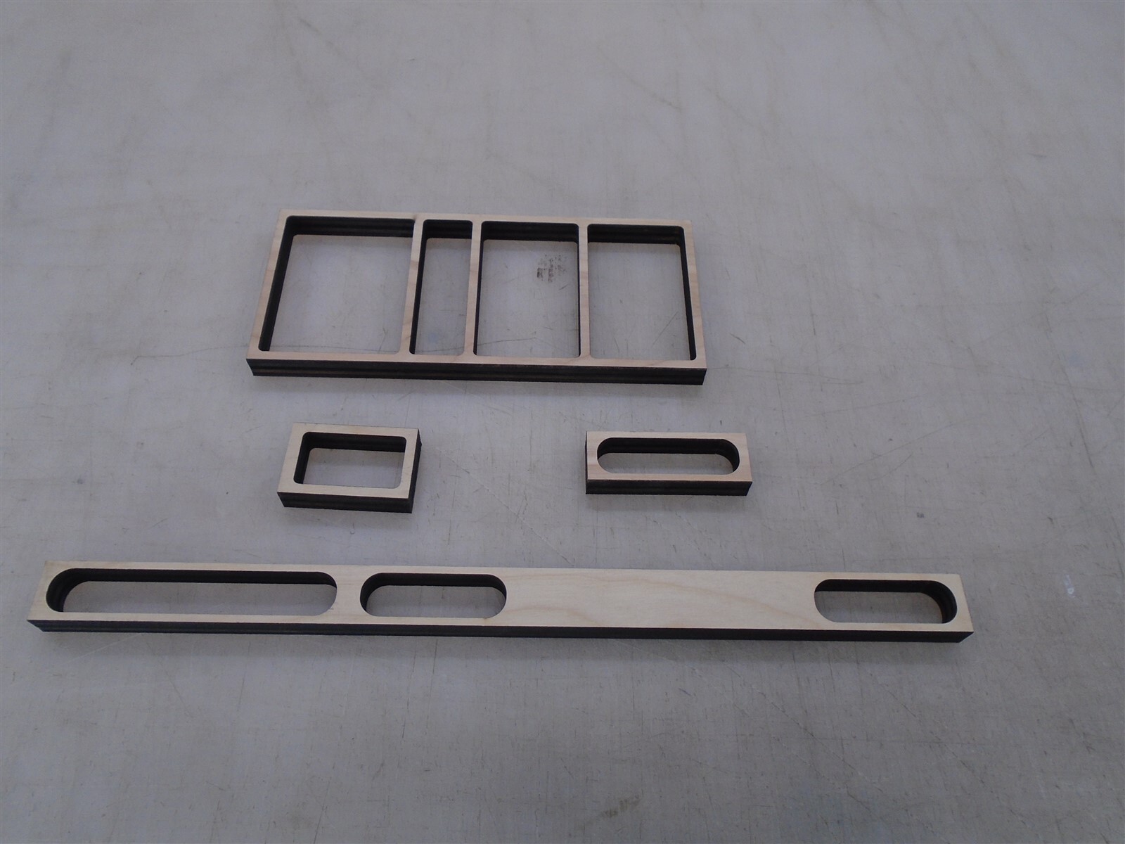 Bally Kiss Pinball Replacement wood light panel raised baffle parts
