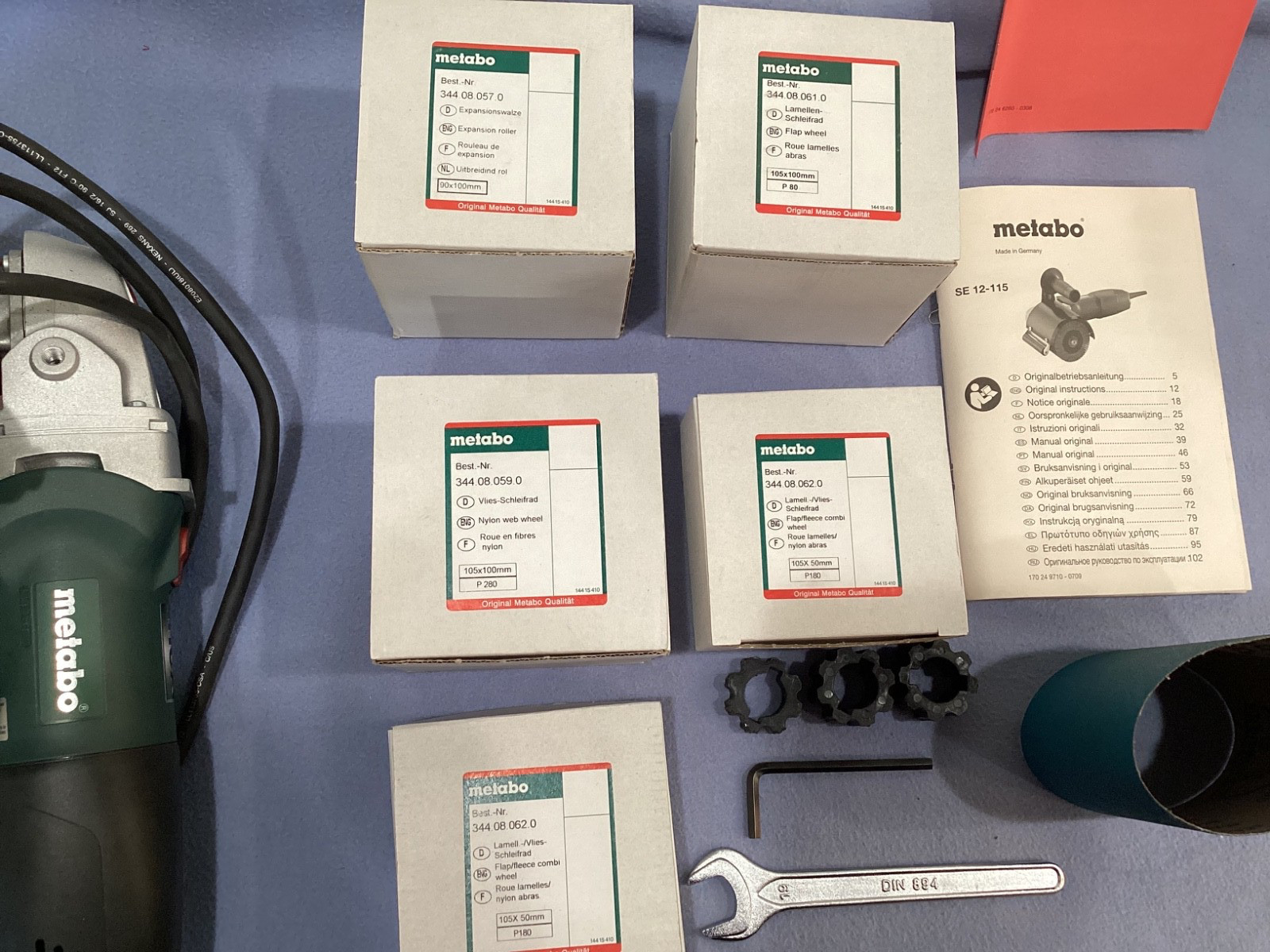 METABO SE 12-115 SET BURNISHING MACHINE