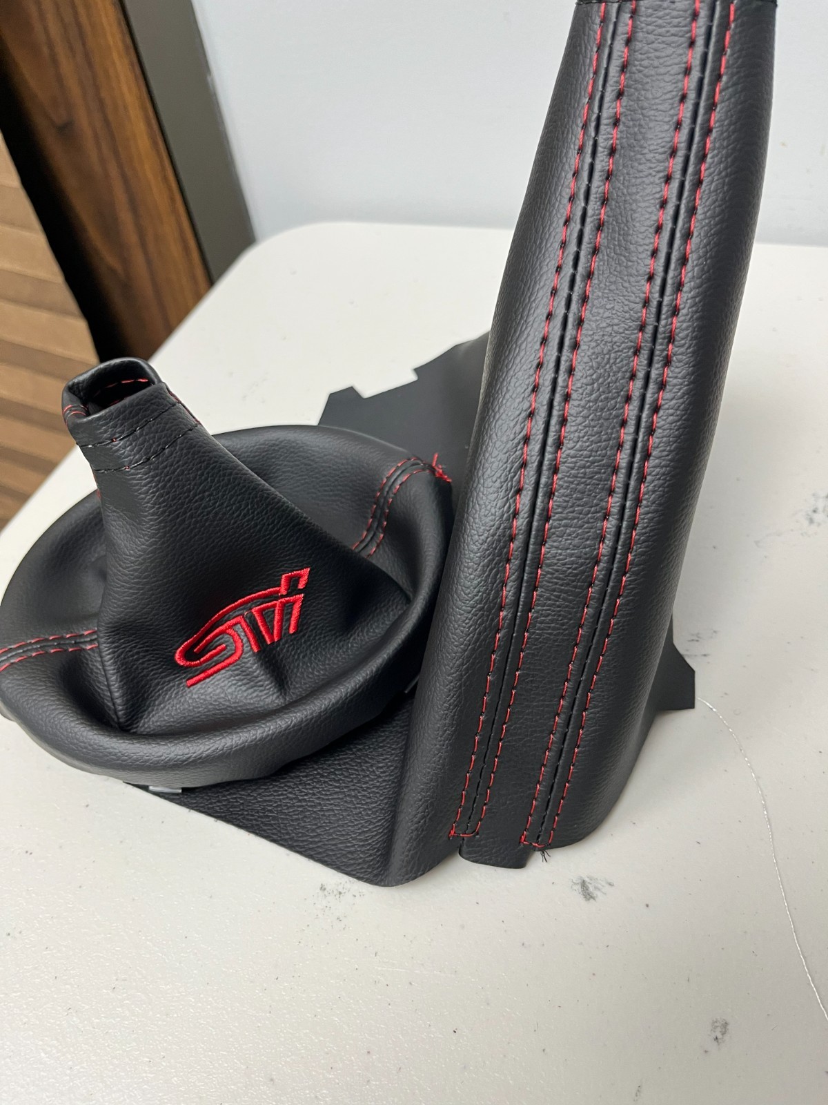 Shift Emergency Brake Boot For Subaru WRX STI 2015 2016 2017 2018 2019 2020 2021