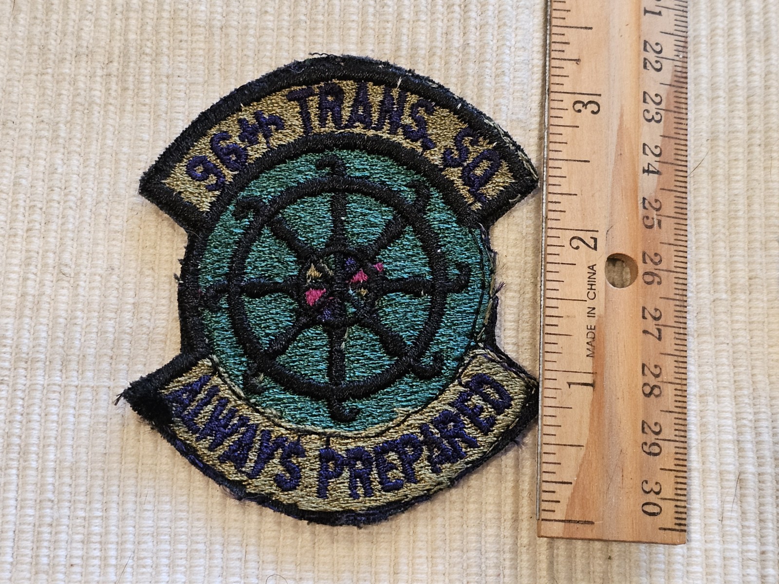 1960s USAF Air Force Vietnam Cold War 96th Transport Squadron Patch L@@K!!!