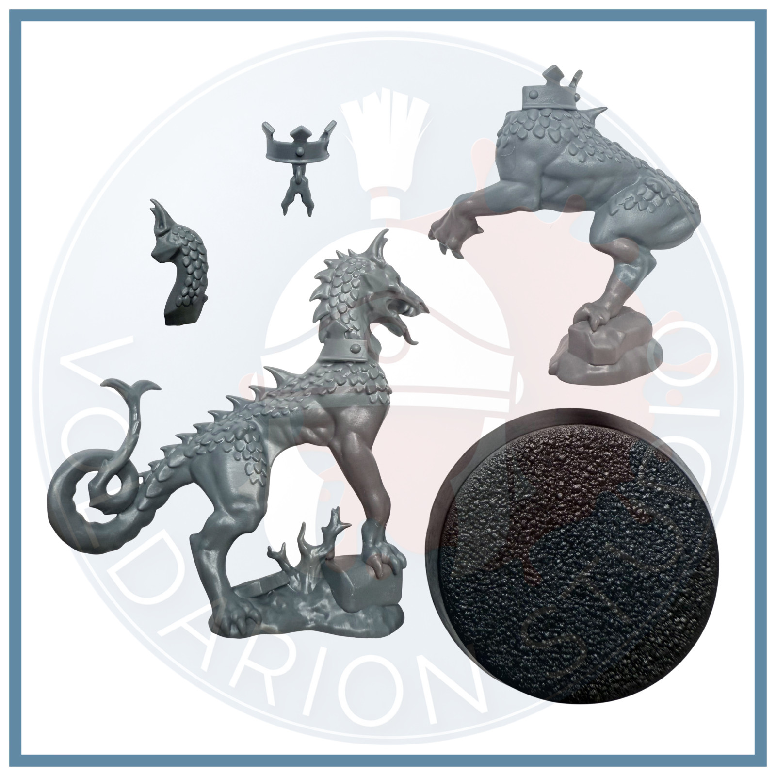 Freeguild Command Corps - MASCOT GARGOYLIAN - Cities Of Sigmar  - Warhammer AOS