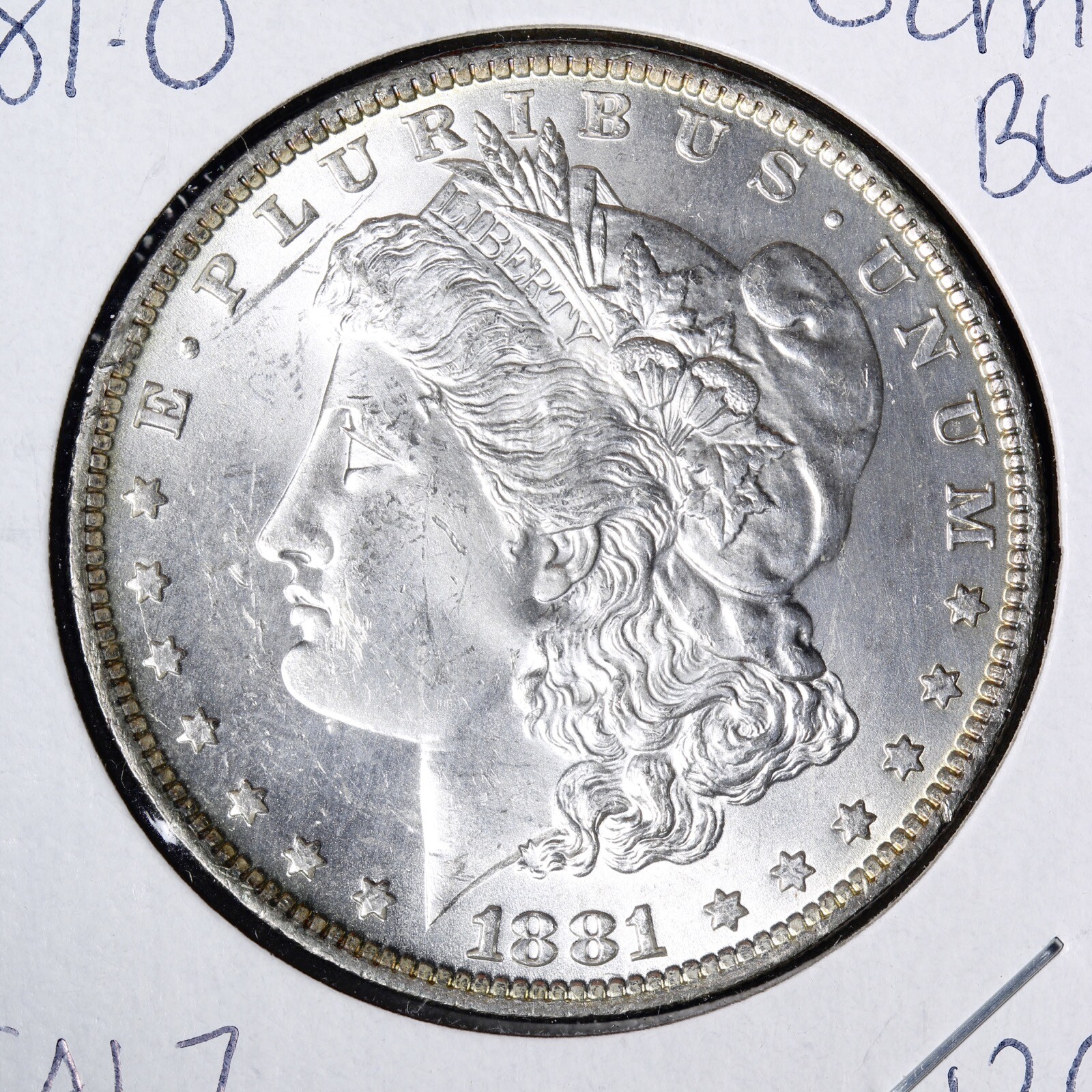 1881-O Morgan Silver Dollar GEM BU UNC MS Blazing Luster! See Video E711 SALZ