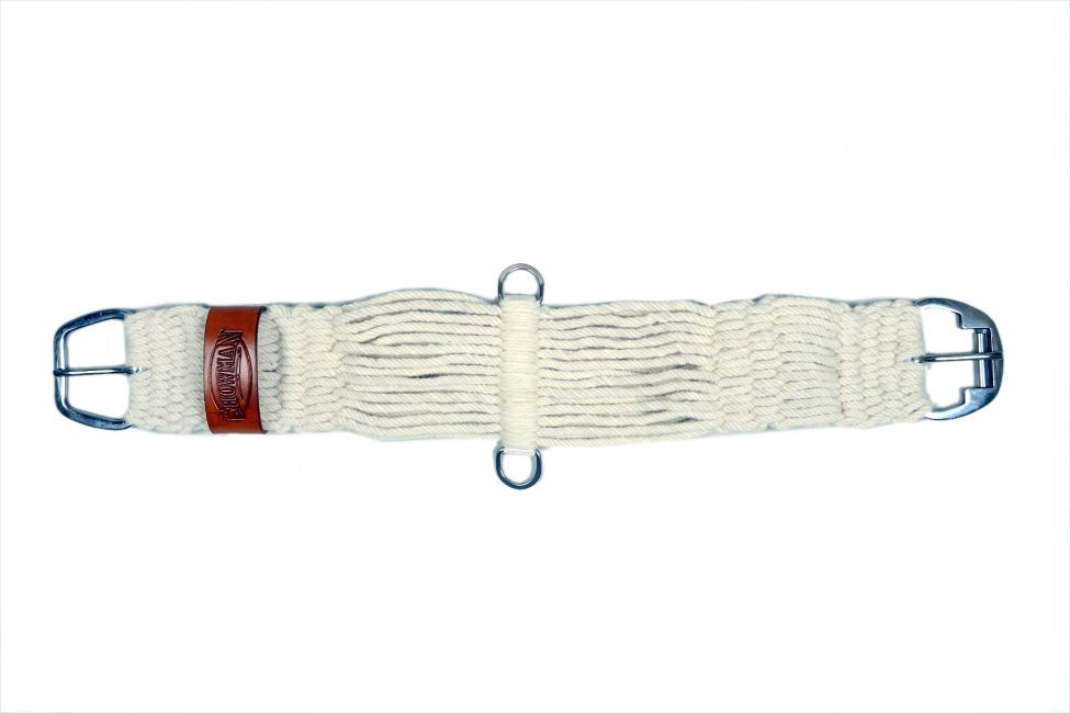 Showman Western Mohair String Girth Cinch SS Roller Buckle & Billet Keeper 75101