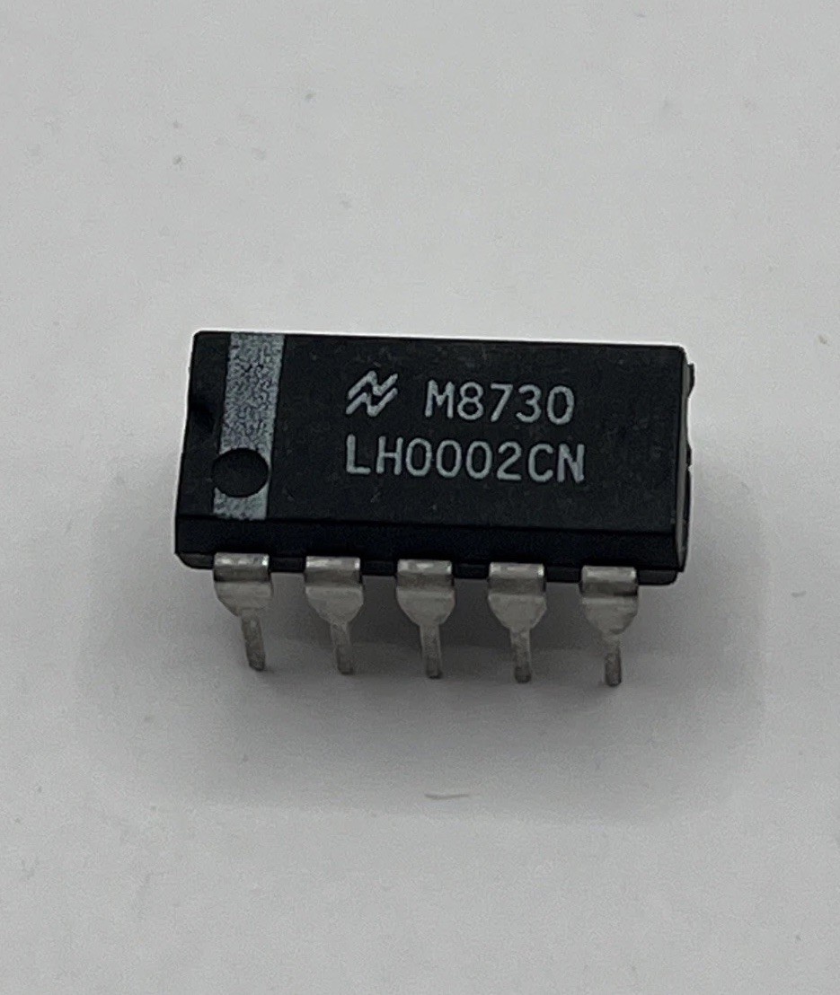 Nsc LH0002CN High Speed Unity Gain Buffer 22V 600mW 30MHz NOS ( Qty 2