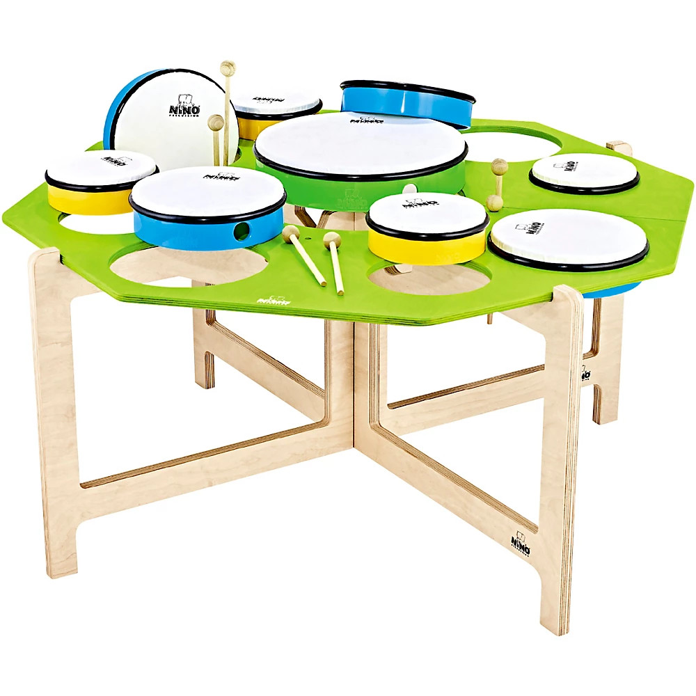 Nino Classroom Hand Drum Set with Stand