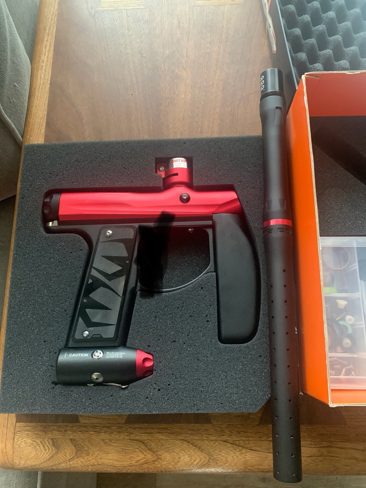 Empire Axe Paintball Marker Mint W/upgrades