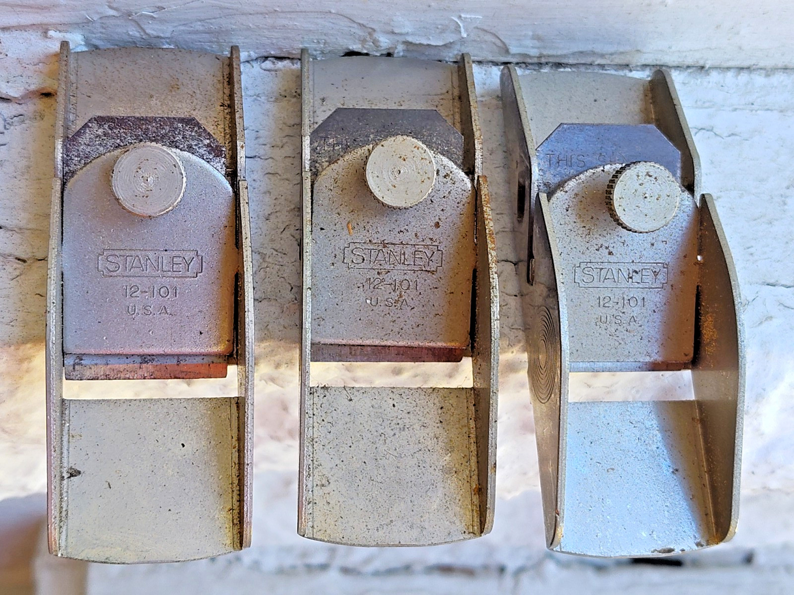 3 Pieces Stanley 12-101 Small Trimming Planes