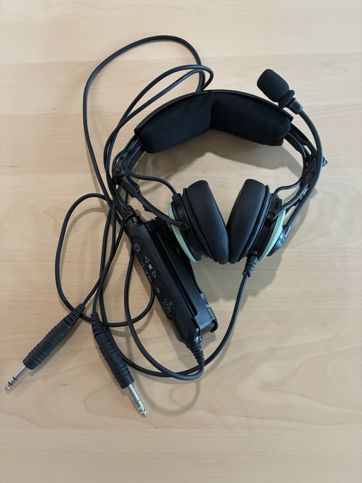 David Clark Pro X2 Aviation Headset GA Plugs Bluetooth Noise Canceling