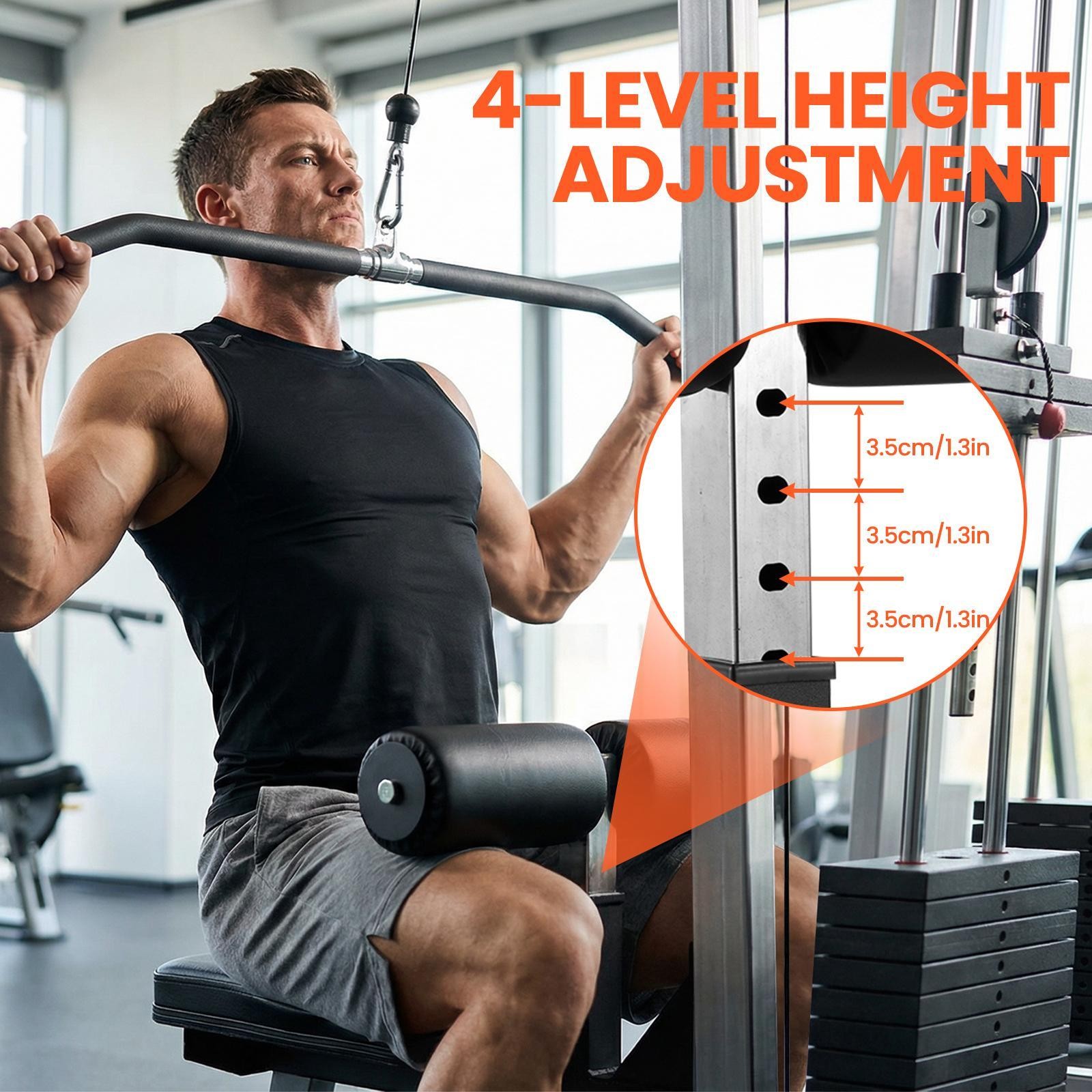 Lat Pulldown Seat Heavy Duty Carbon Steel Structure Pull Down Seat best service