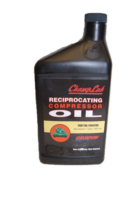 CHAMPION P09479A QUART OF RECIPROCATING AIR COMPRESSOR LUBRICANT OIL